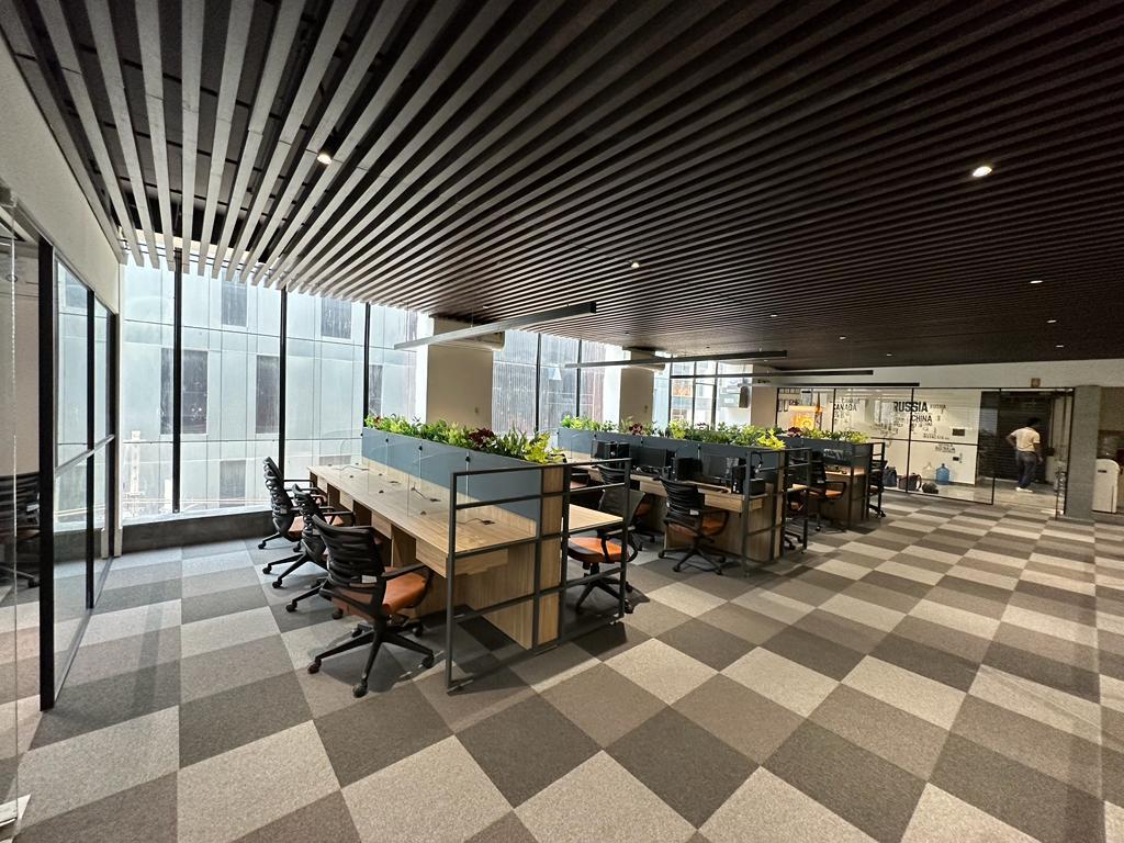 Steel structure of a commercial building by AVS